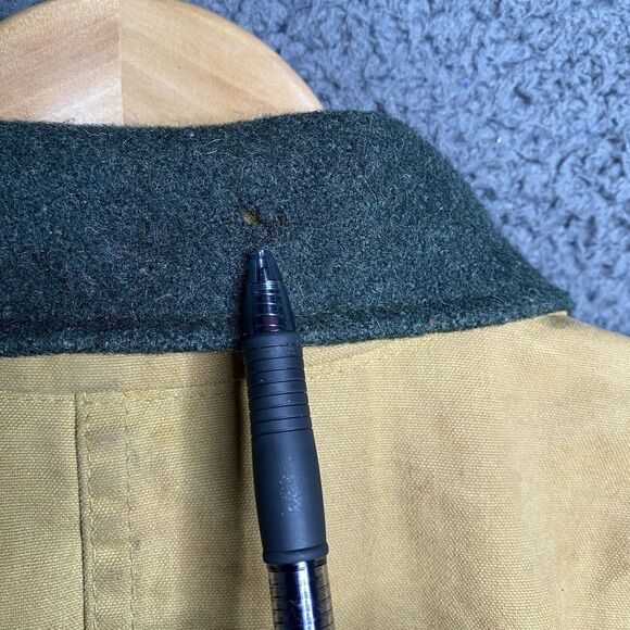 FILSON Upland Hunting Jacket MEN’S LARGE 44 Heavy Wax Cotton Canvas USA Made - Picture 10 of 16